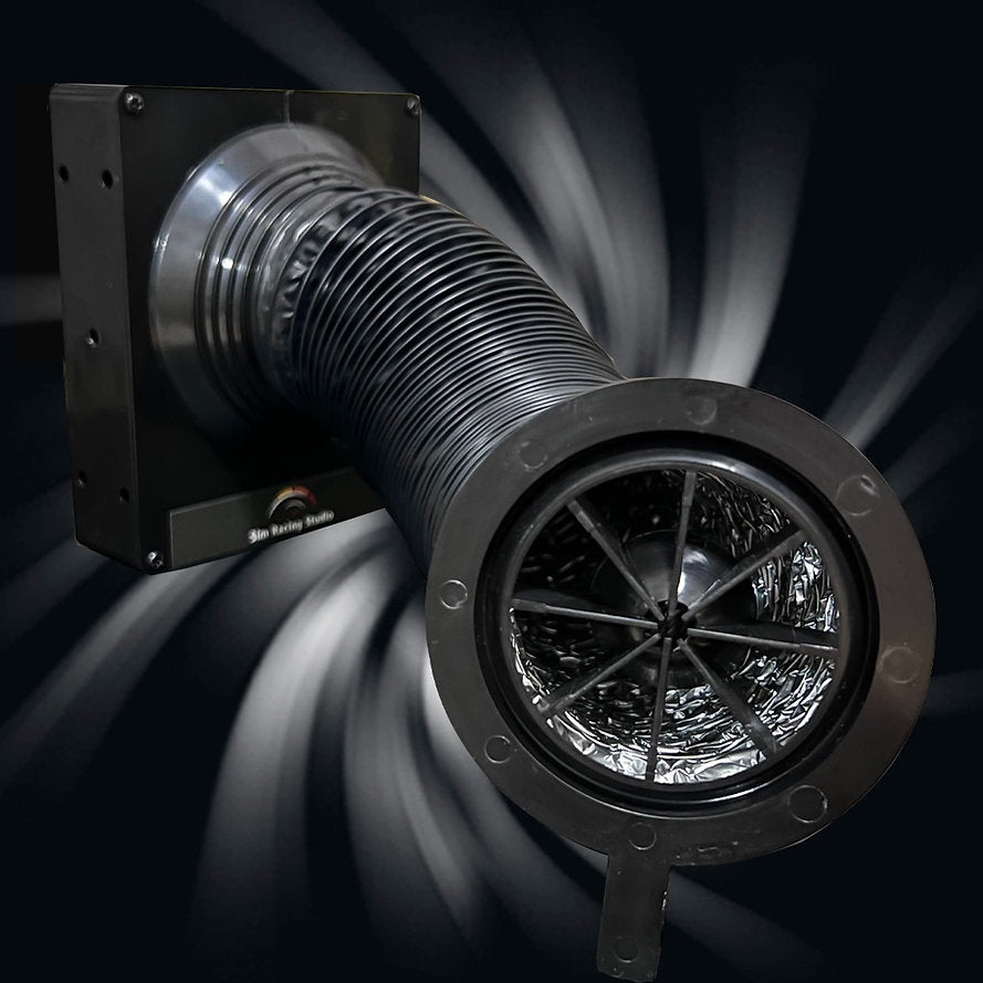 U-Shake 6 & Hurricane Pro Power Wind Kit Combo Pack - Sim Racing Studio