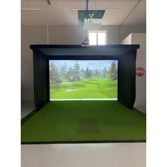 SIG Golf Simulator Curtains