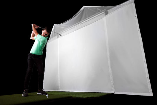 HomeCourse® ProScreen 180 - Golf Simulator Enclosure