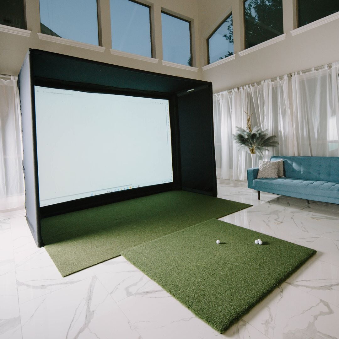 SIG10 Golf Simulator Enclosure by The Indoor Golf Shop