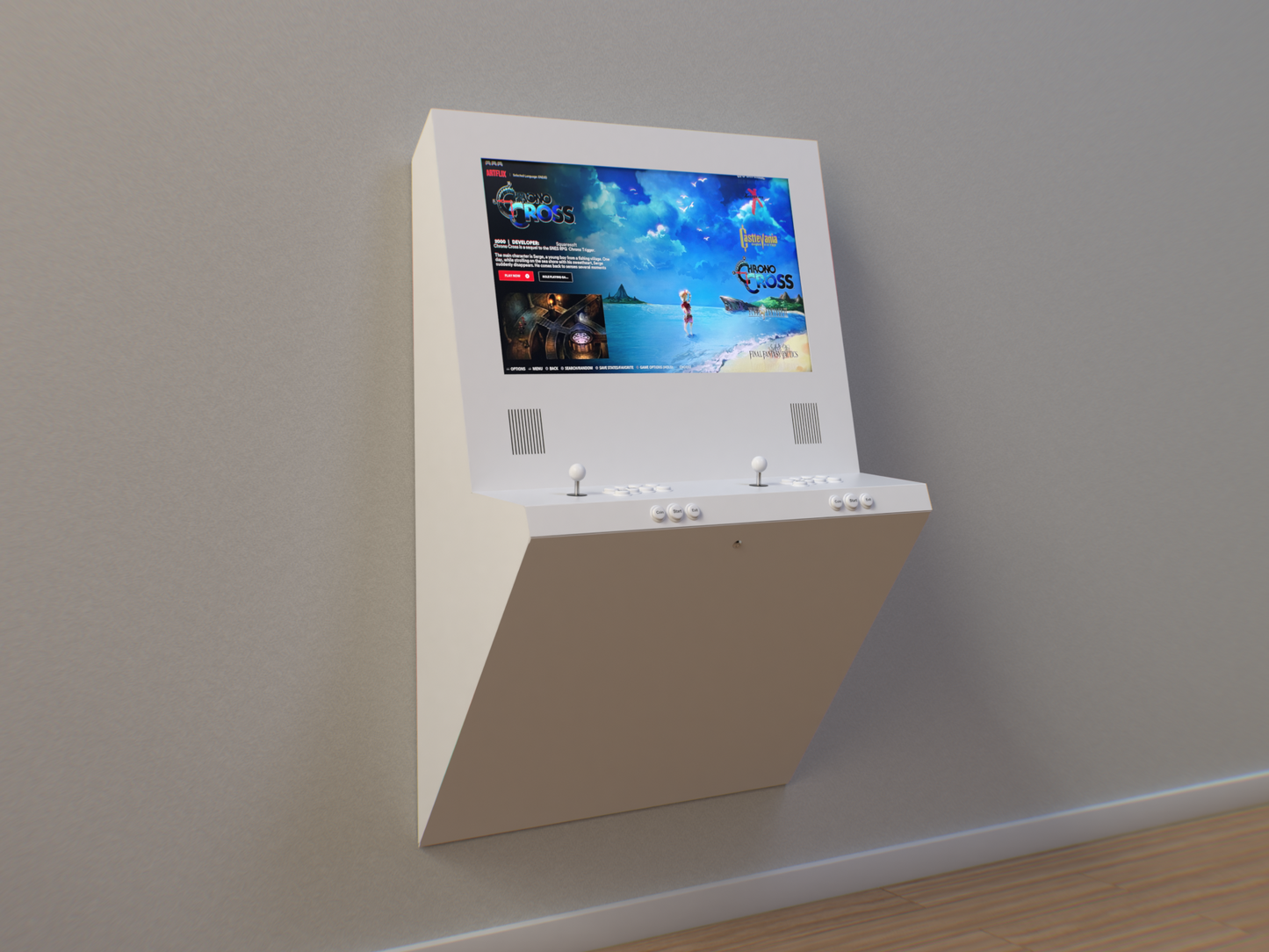 Wall Mounted Arcade Machine (Classic Arcade) - Umbrella Arcades
