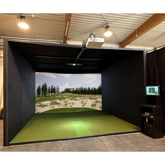 GSK ELITE COMPLETE Indoor Golf Simulator Box Enclosure System