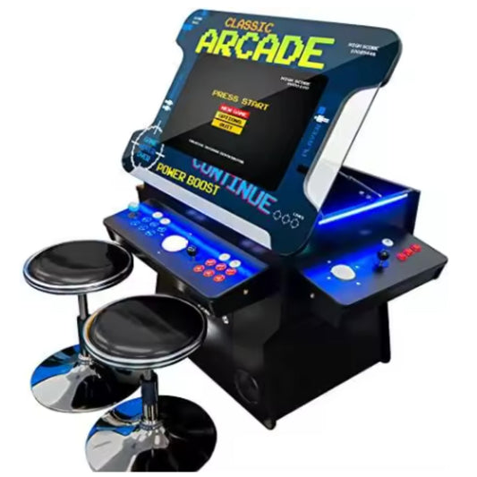 Creative Arcades Full Size Commercial Grade Cocktail Arcade Machine 2 Player 3500 Games