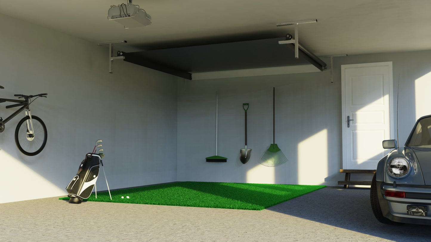 The SportScreen Vanish Series Retractable Golf Enclosure