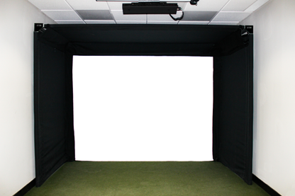 The SportScreen Parlour Series Freestanding Golf Enclosure