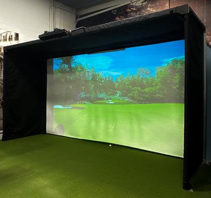 The SportScreen Parlour Series Freestanding Golf Enclosure