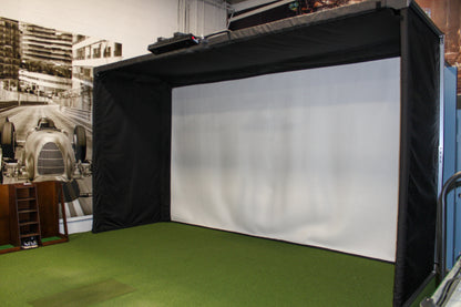 The SportScreen Parlour Series Freestanding Golf Enclosure