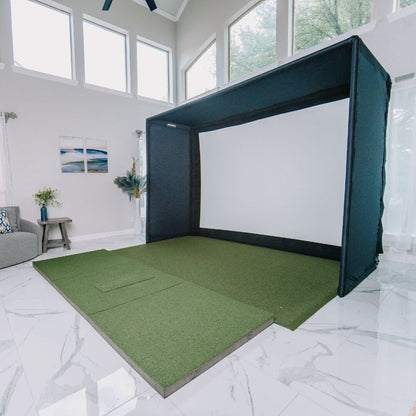 SIG10 Golf Simulator Enclosure by The Indoor Golf Shop