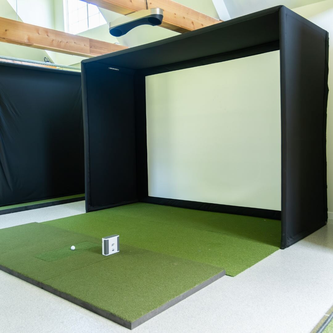 SIG10 Golf Simulator Enclosure by The Indoor Golf Shop